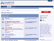Tablet Screenshot of forum.gamevn.com